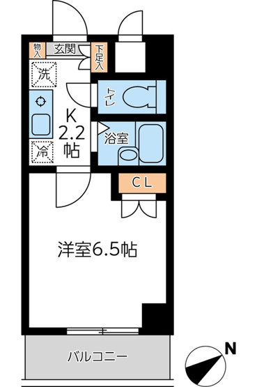 【間取り】 | ラクラス杉並方南町
