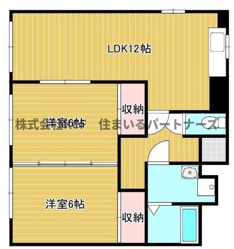 メゾン筑紫の間取り