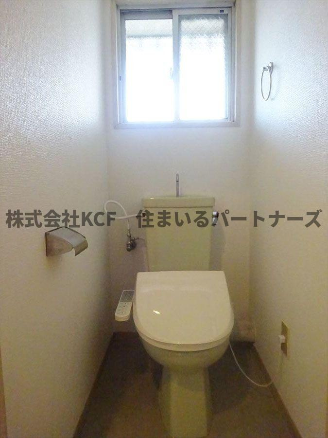 メゾン筑紫のトイレ|清潔感のあるトイレです