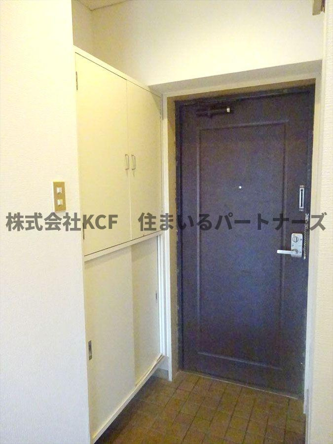 メゾン筑紫の玄関|落ち着いた玄関です