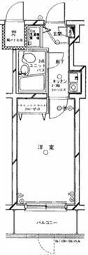 【間取り】 | クリオ武蔵新城２番館