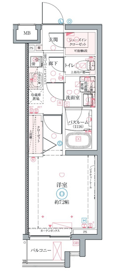【間取り】 | クレヴィスタ墨田