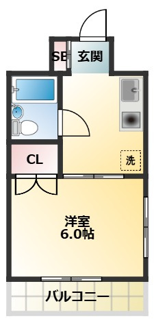 【間取り】 | 杉田ハイツ西大井