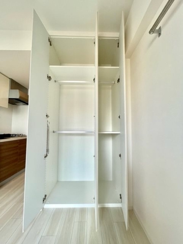 【収納】 | 新品家具付きマンション東品川1（KaGood東京） | 大きなスペースがあり、収納には困りません