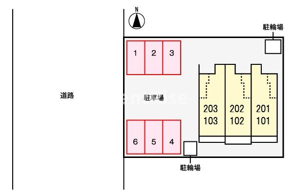 クレメント・セレノの駐車場|駐車場