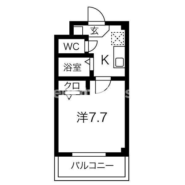 メゾンボー隅田Ⅱの間取り