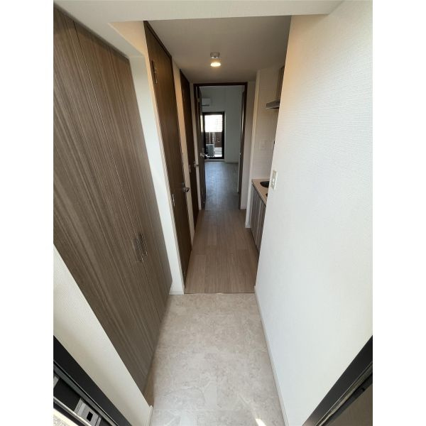 S-RESIDENCEドーム前千代崎の玄関