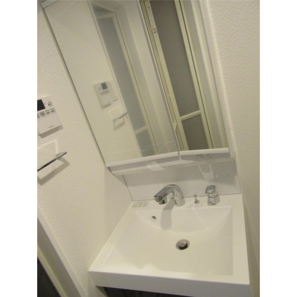 S-RESIDENCE福島Alovitaの洗面所