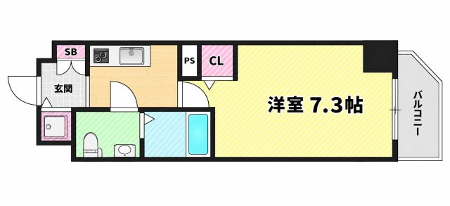 【間取り】 | グランパーク大阪WEST