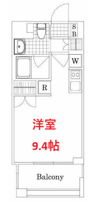 【間取り】 | ウィスティリア大森山王 | 間取りです