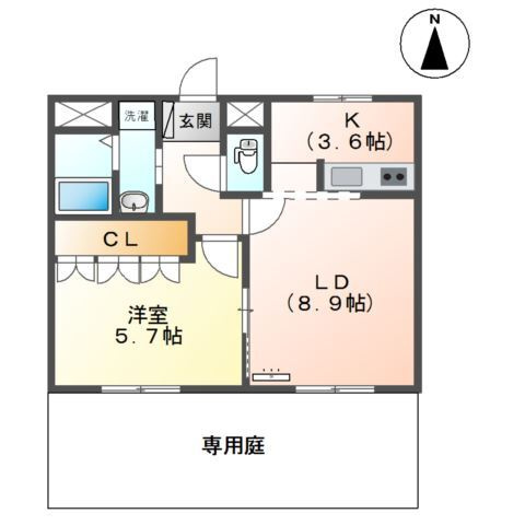 メゾンド・ショコラの間取り