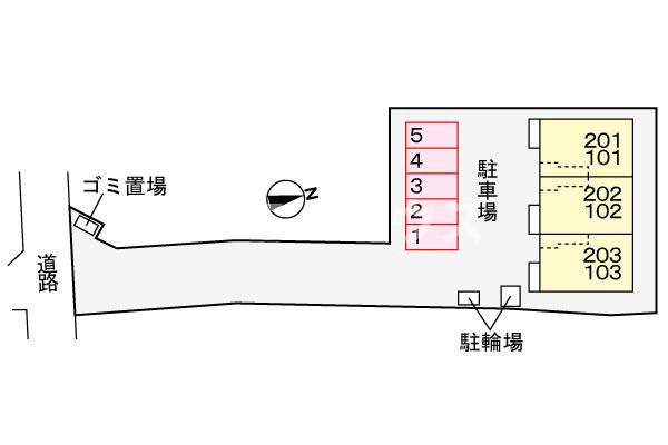 エストボヌールの駐車場|駐車場