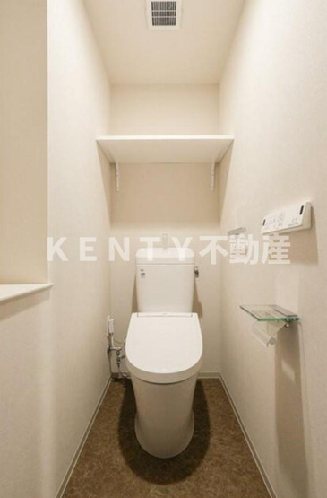 【トイレ】 | コンフォリア戸越公園 | 清潔感のあるトイレです