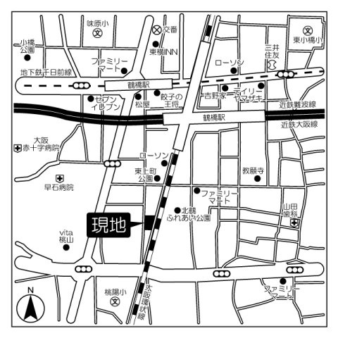 シャテーニュ上本町の間取り