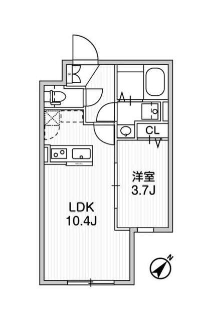 Ａｇｌａｉａ　千石　Ｄｅｕｘ(アグライアセンゴクドゥ)の間取り