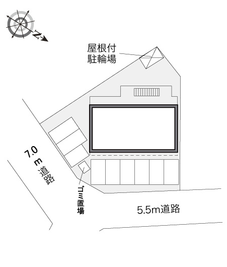 レオパレスＡＩＫＡＷＡの間取り