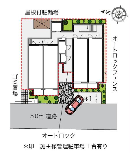 レオネクストアルバーロ原宿の間取り