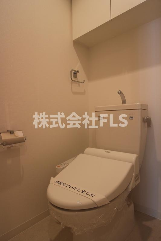 新宿区四谷４丁目の賃貸マンションのトイレ