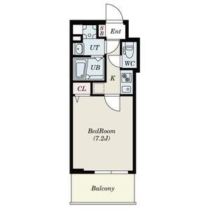 S-RESIDENCE新大阪Ridenteの間取り
