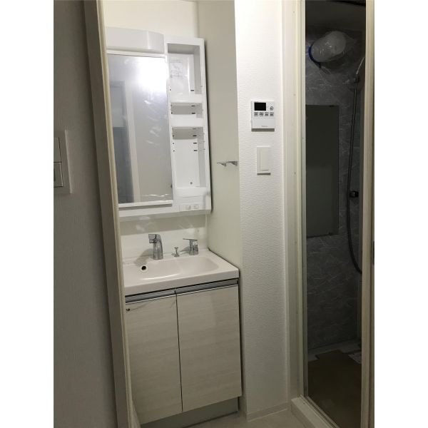 S-RESIDENCE難波大国町Unoの洗面所