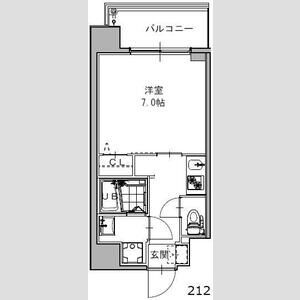 S-RESIDENCE福島grandeの間取り