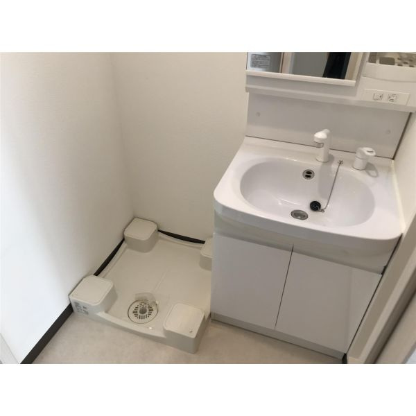 S-RESIDENCE南堀江の洗面所