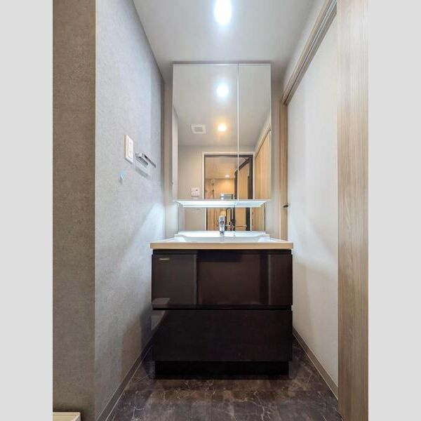 S-RESIDENCE松屋町asenceの洗面所