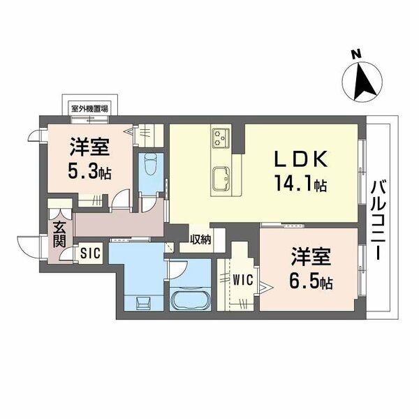 ル　ドール　阿倍野の間取り