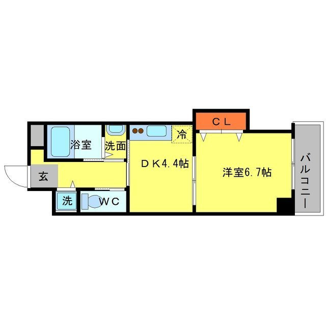 マンションクォーレの間取り