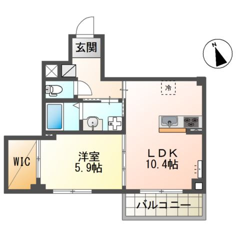 千葉パークストリートの間取り