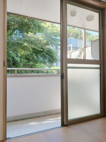 アミューズ千代のバルコニー