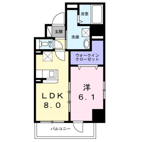 サニーレジデンス吉野Ⅱの間取り