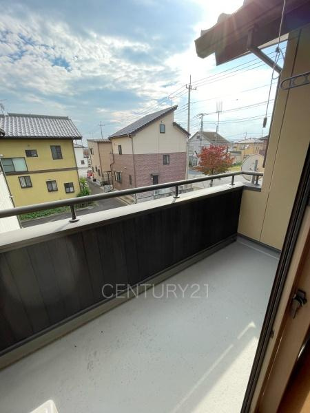 前橋市六供町中古一戸建てのバルコニー|バルコニー