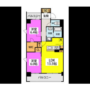 【間取り】 | ブローテ東光寺