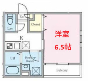 【間取り】 | ヴェリテ平和島 | 間取りです