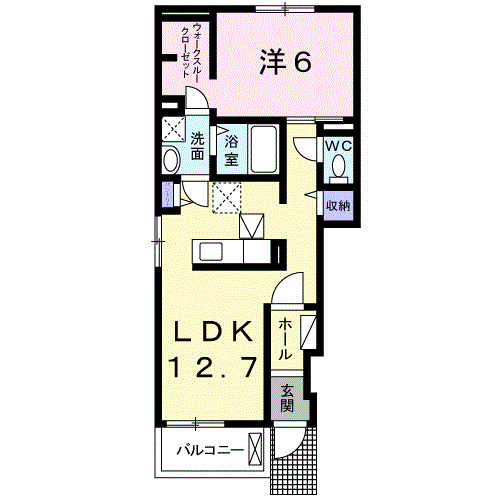 【間取り】 | エヴァーグリーンⅡ