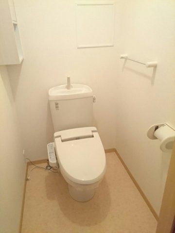 ピュア　ソレイユＳのトイレ|トイレもきれいです