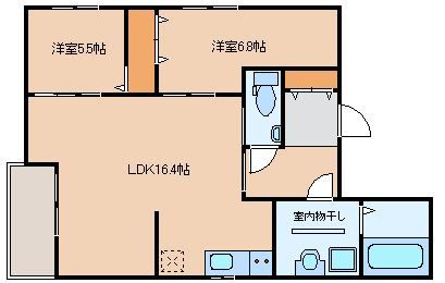 【間取り】 | Live Flatリブ フラット)