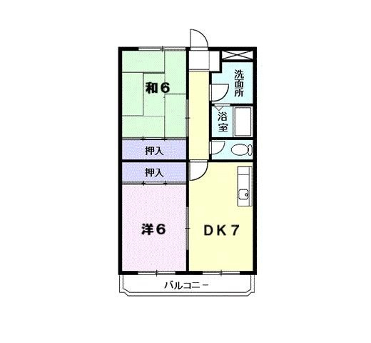 サンライズマンションの間取り