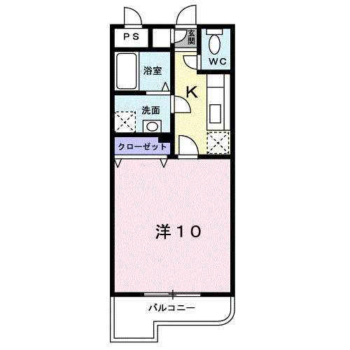 ラフィ－ナサイト２の間取り