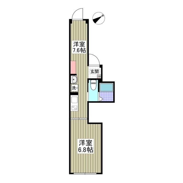Alivio千石の間取り
