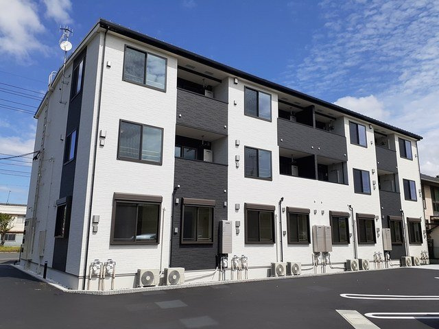 サンフラット亀島の外観|きれいな外観です