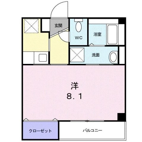 ソレーユの間取り