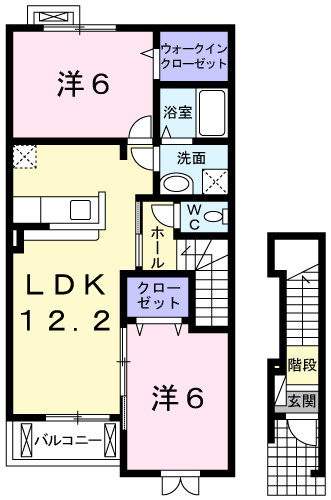 ジュネス　リアンの間取り