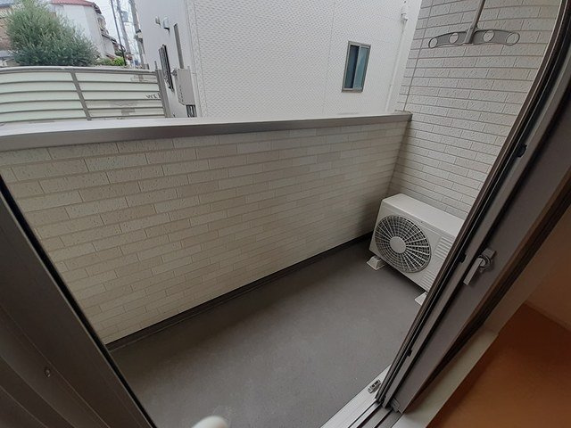 パークサイド東新町Ａのバルコニー|バルコニーがあります