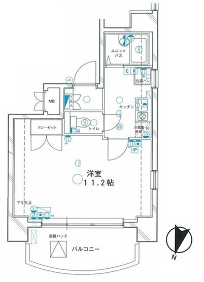 【間取り】 | ステージファースト笹塚
