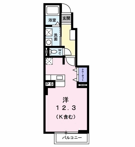 カルム・青木葉の間取り