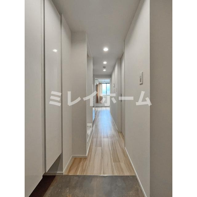ミリアレジデンス品川中延の玄関