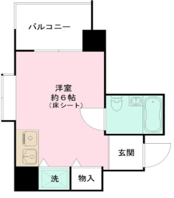 シルバープラザ白山の間取り|間取りです。