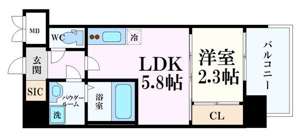 セレニテ南堀江エクラ